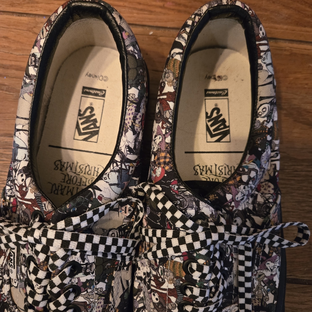 Vans Multicolor Nightmare Before Christmas Shoes